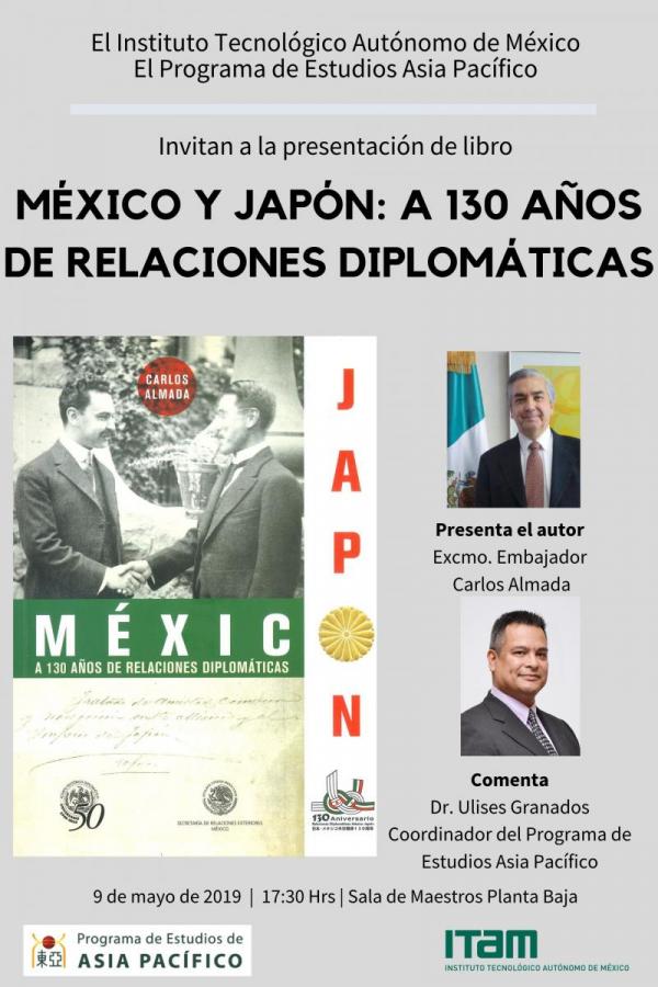 Presentación del libro México y Japón: a 130 años de relaciones diplomáticas