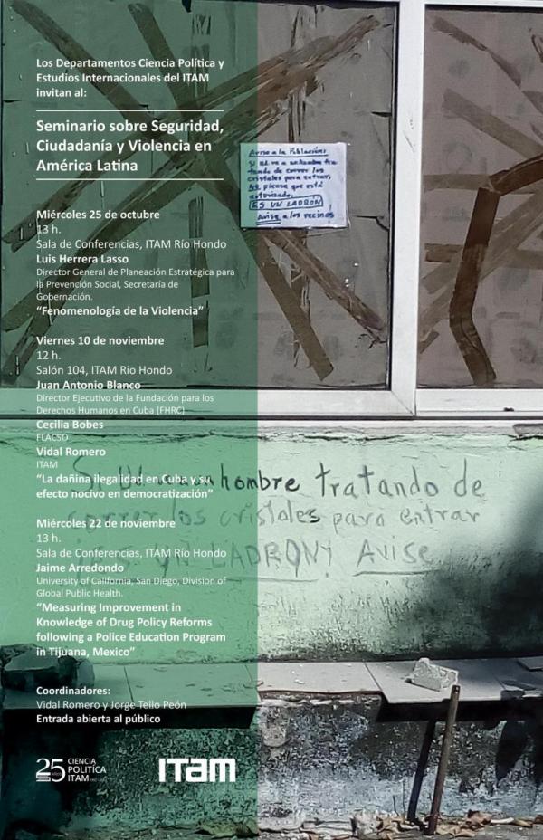 Seminario sobre Seguridad, Ciudadanía y Violencia en América Latina 
