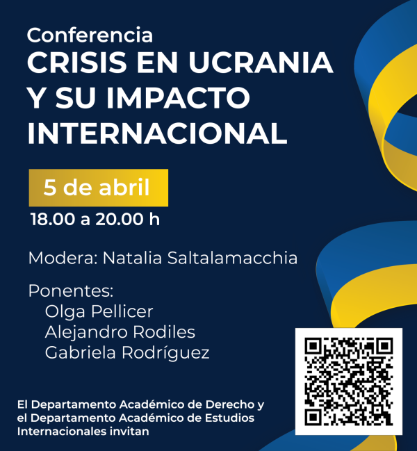 Póster Crisis en Ucrania y su impacto internacional